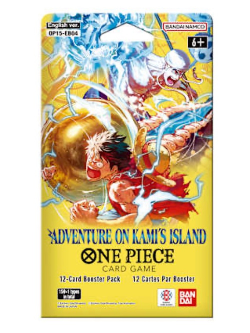 One Piece Adventure On Kami’s Island 12 Card Booster Pack